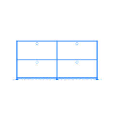 Furniture Credenzas Usm Haller File Credenza Simple Line Art Svg, Free Vectors File